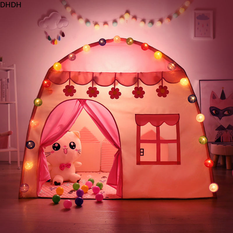 Kids Outdoor Cubby House - Children's Tent Indoor Outdoor Games Garden