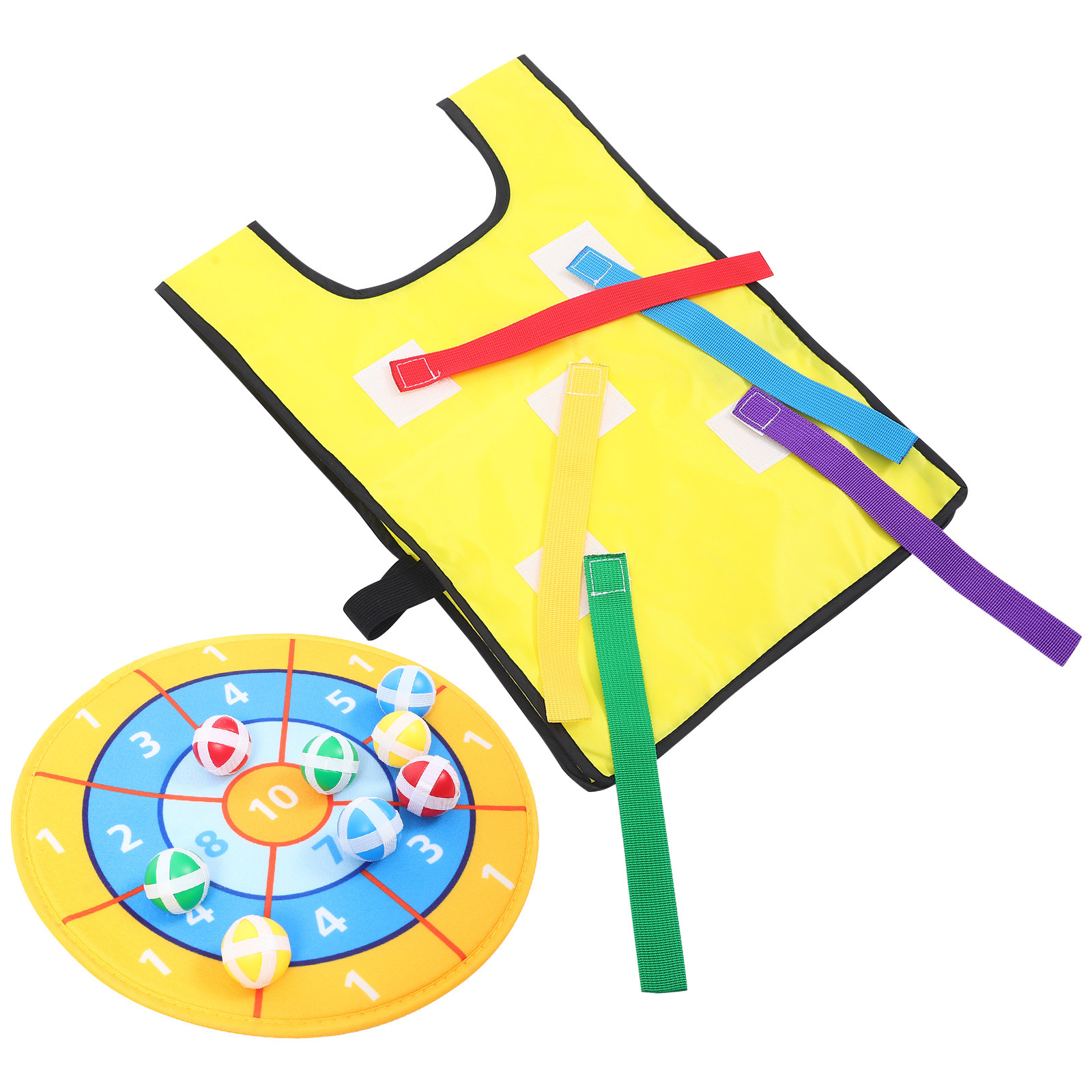 Kids Outdoor Kit - 1Set Sticky Ball Vest Kit Soft