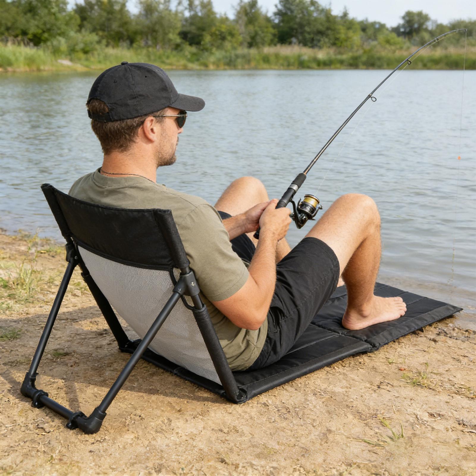 Kids Outdoor Loungers - Lounge Beach Chair Folding Seat Lounge