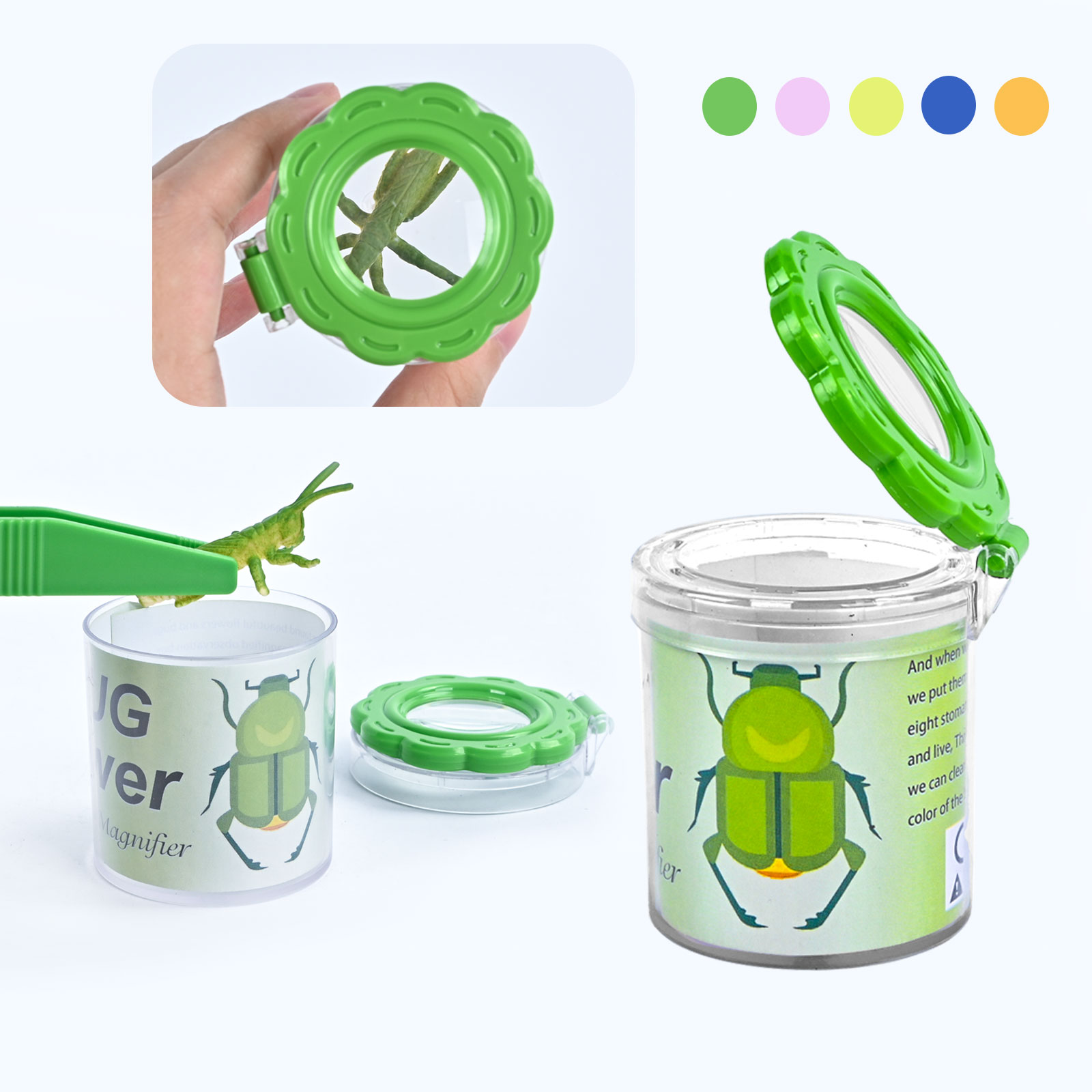Kids Outdoor Kit - Children'S Insect Observation Box, Outdoor Exploration,
