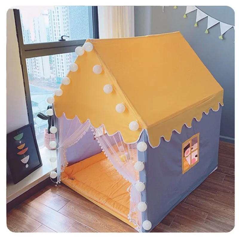 Kids Outdoor Cubby House - Portable Kids Tent Children's Tent Folding