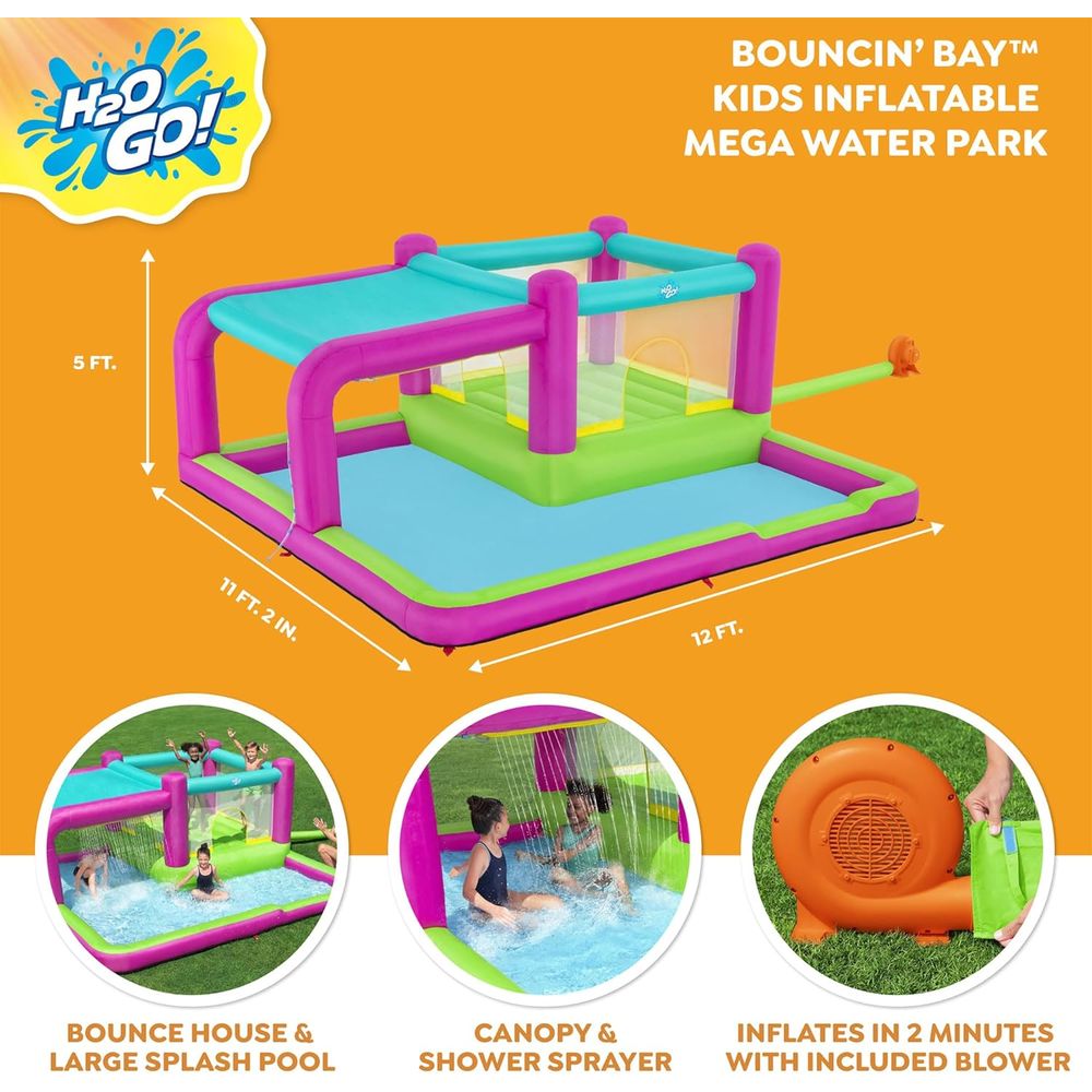 Bouncin' Bay Kids Iatable Mega - Kids Outdoor Pool recensione e prezzo