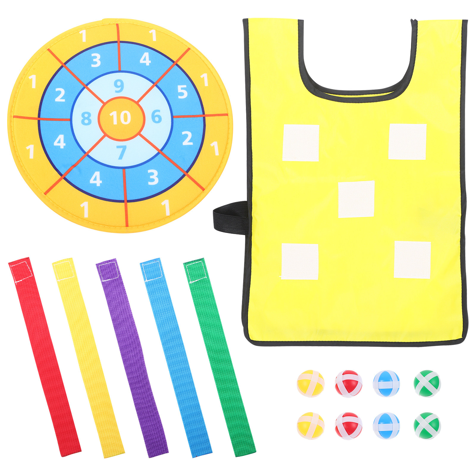 1Set Sticky Ball Vest Kit for  - Kids Outdoor Kit recensione e prezzo