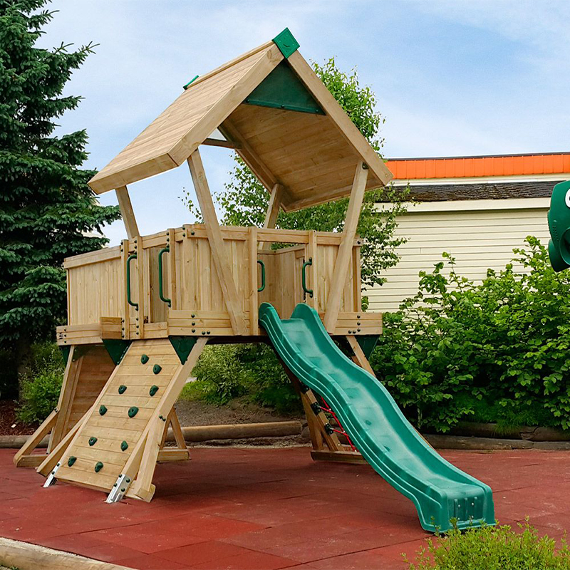 ia-Wooden Outdoor Playground S - Kids Outdoor Monkey Bar Set recensione e prezzo