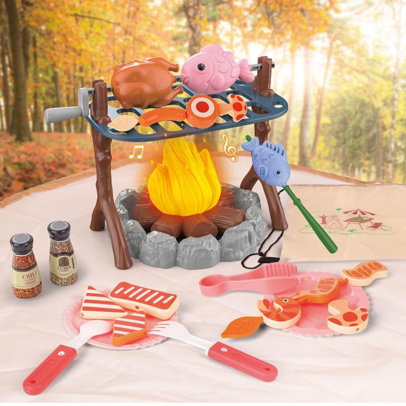 Kids Pretend Camping Set Mini  - Kids Outdoor Grill Set recensione e prezzo