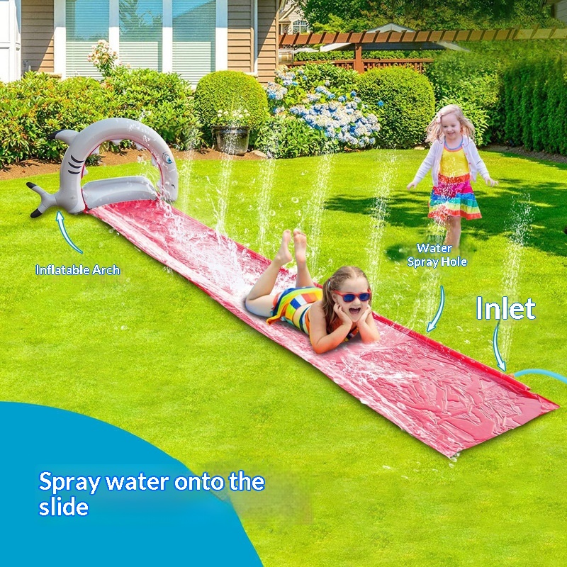 Inflatable Whale Water Slide S - Kids Outdoor Water Toys recensione e prezzo