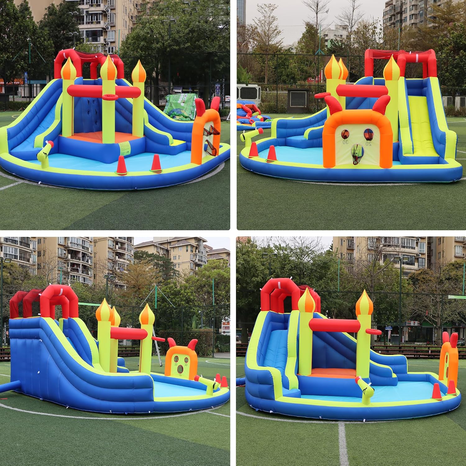 Kids Jumping Castle with Two L - Kids Outdoor Jump House recensione e prezzo