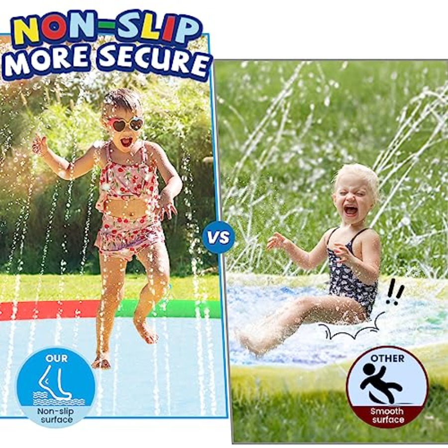 3 FT Large Splash Pad for Ages - Kids Outdoor Water Toys recensione e prezzo