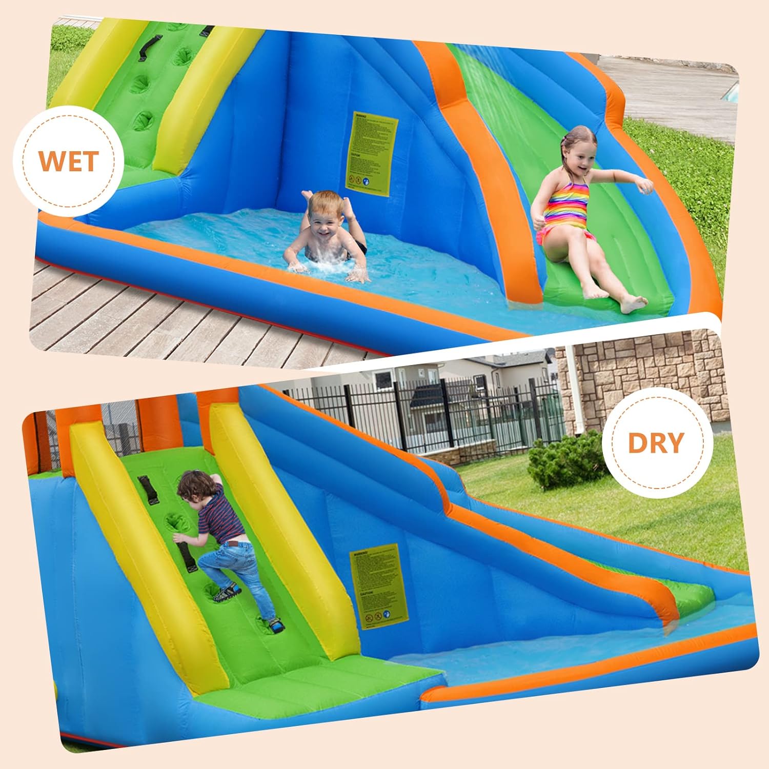 Giant Inflatable Water Park Bo - Kids Outdoor Pool recensione e prezzo
