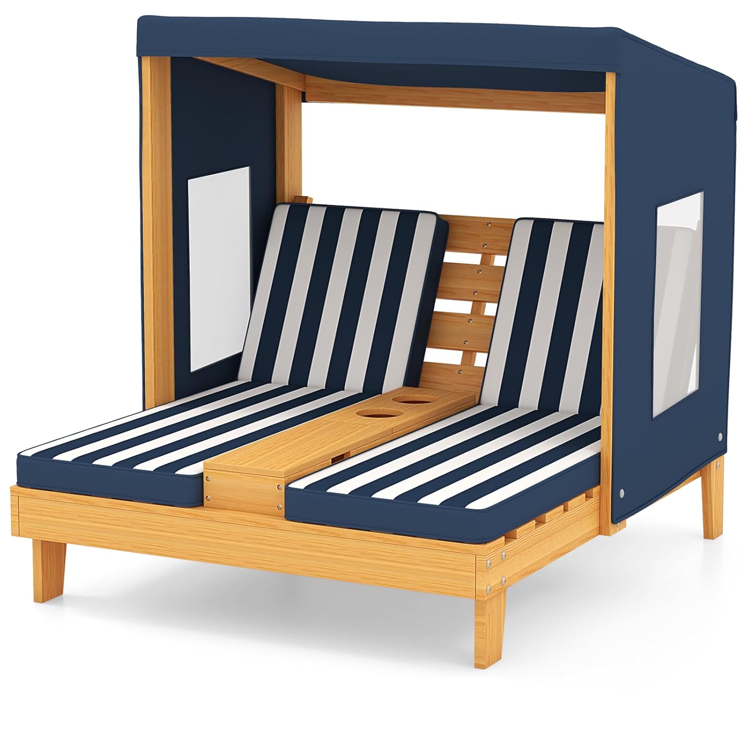 Kids Double Chaise Lounge Outd - Kids Outdoor Loungers recensione e prezzo