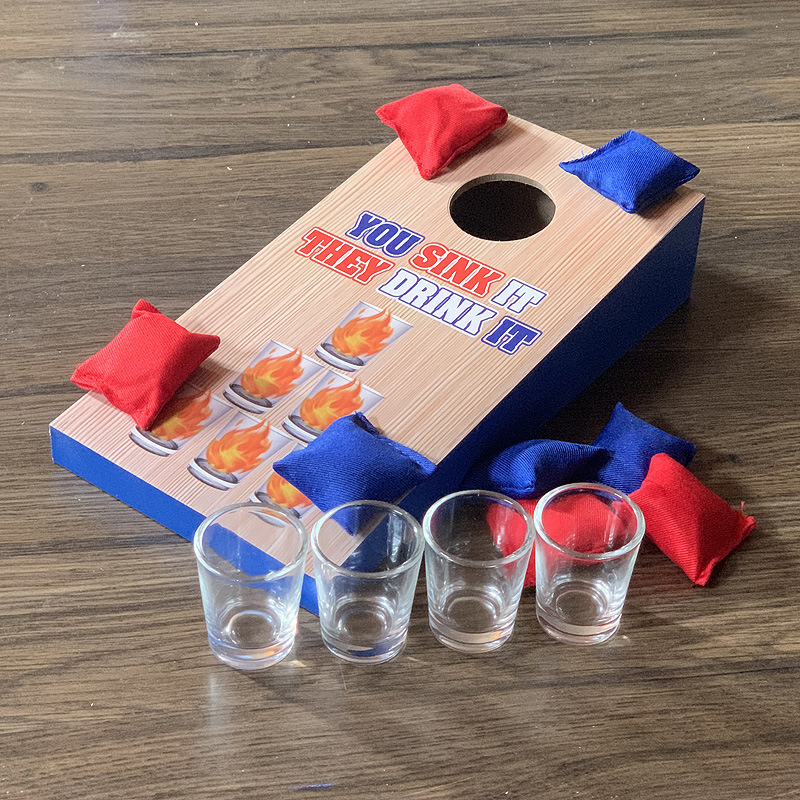 1 Set Wooden Throwing Game Boa - Kids Outdoor Garden recensione e prezzo