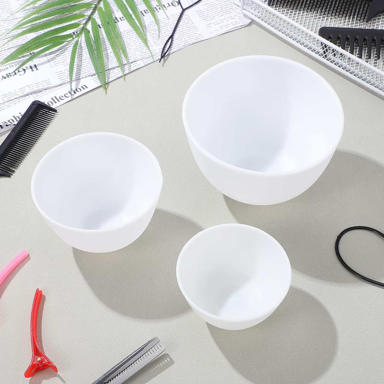 3pcs/set Silicone Bowls White  - Muddy Puddle Suit recensione e prezzo