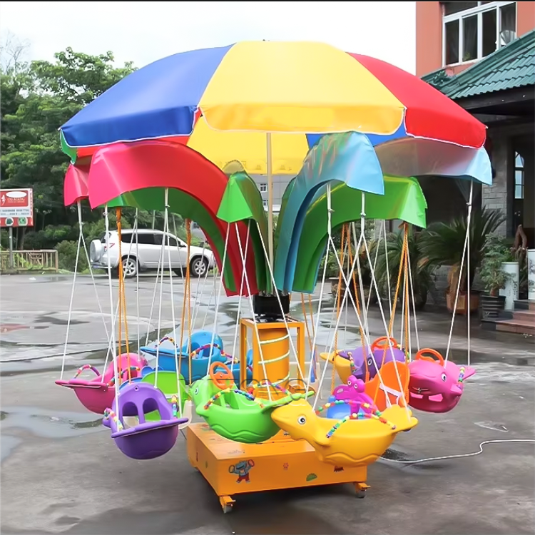 Mini Carousel Ride for Kids Ou - Kids Outdoor Swing recensione e prezzo