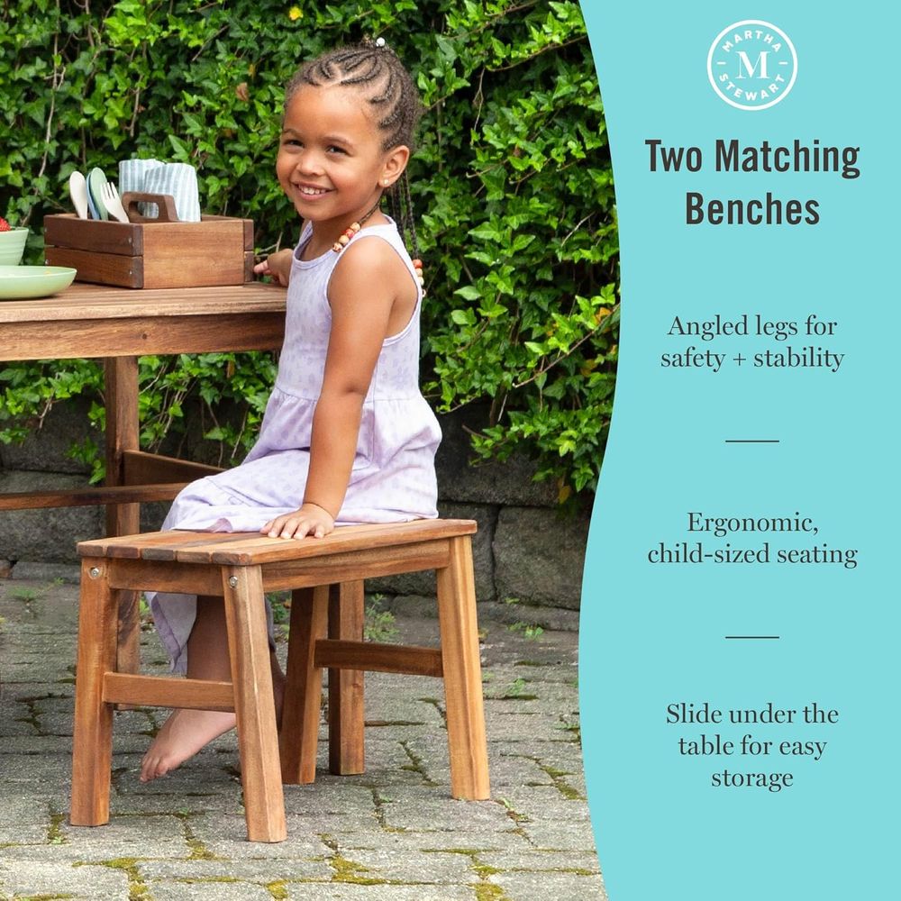 Kids Outdoor Crat Table and 2  - Kids Outdoor Table recensione e prezzo
