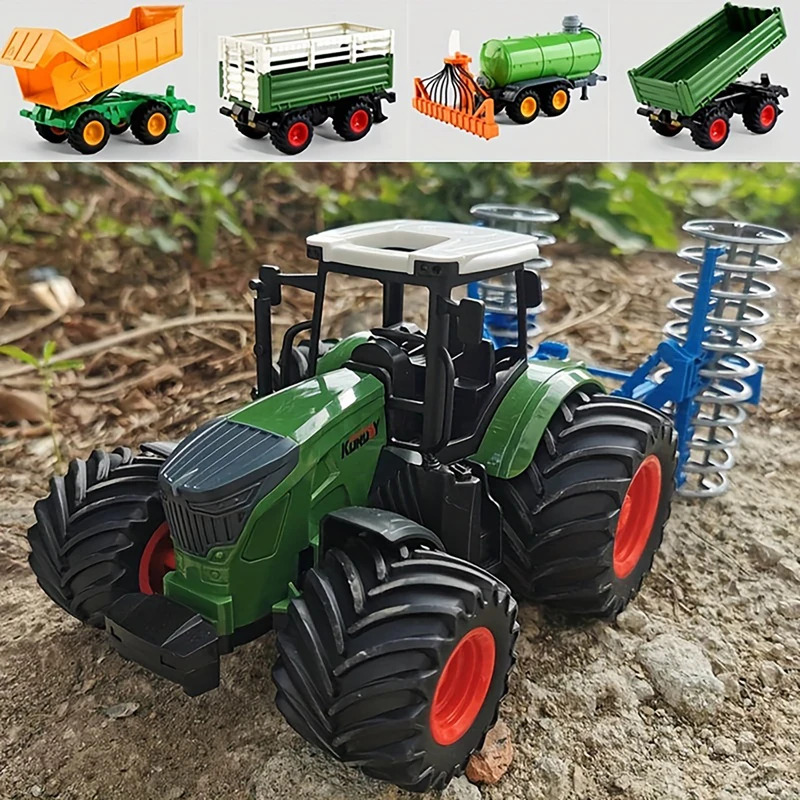 1:24 Inertial Farm Tractor wit - Kids Outdoor Kit recensione e prezzo