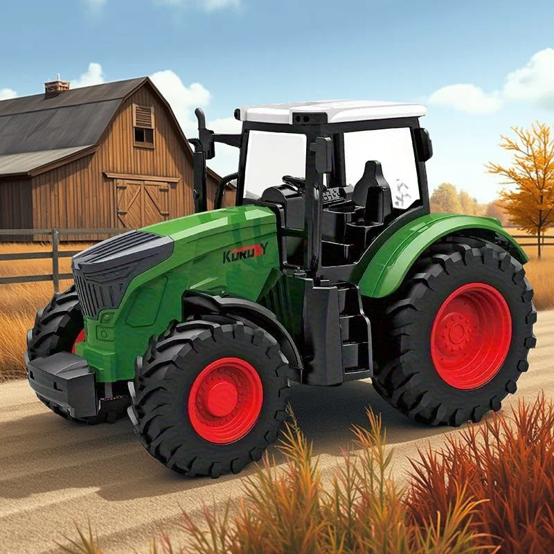 1:24 Inertial Farm Tractor wit - Kids Outdoor Kit recensione e prezzo