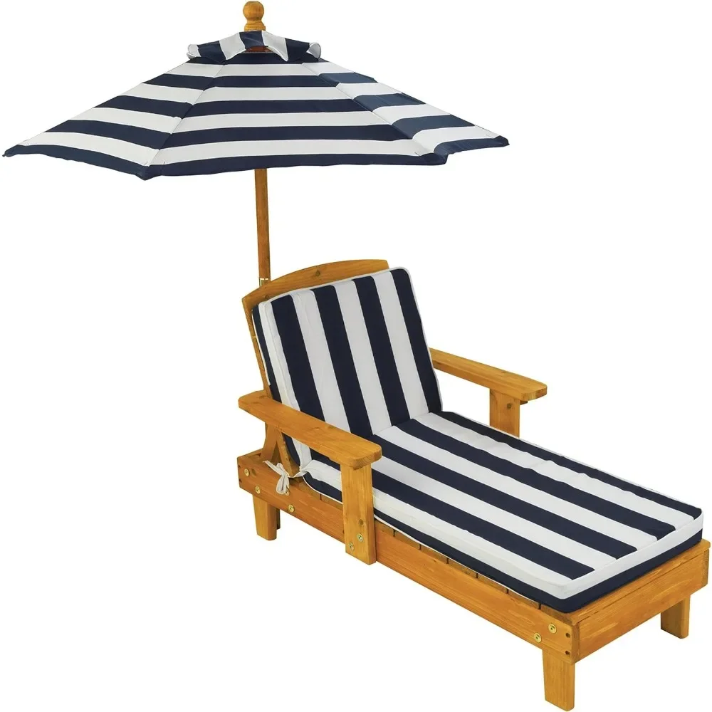 t Outdoor Wooden Chaise Lounge - Kids Outdoor Umbrella recensione e prezzo