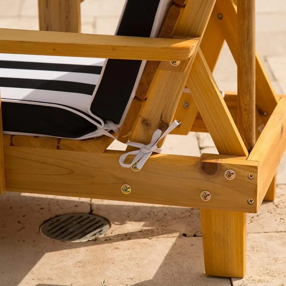 t Outdoor Wooden Chaise Lounge - Kids Outdoor Umbrella recensione e prezzo