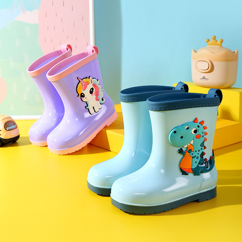 Rainy day boy girl cartoon din - Kids Outdoor Garden recensione e prezzo