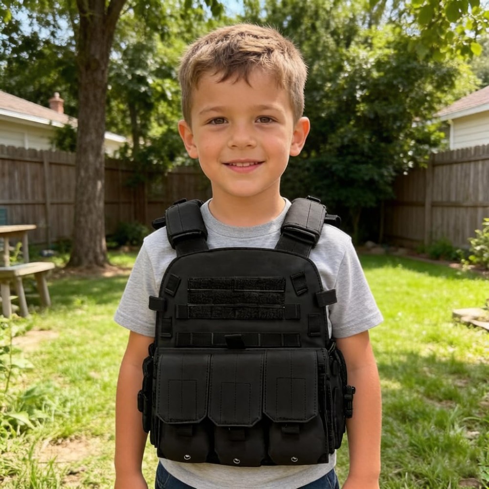 Children Airsoft Paintball Ves - Kids Outdoor Gear recensione e prezzo