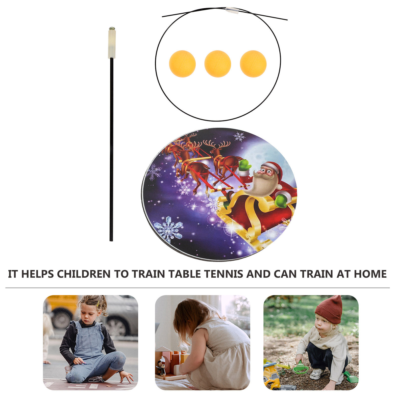 1Set Table Tennis Trainer Elas - Kids Outdoor Table recensione e prezzo
