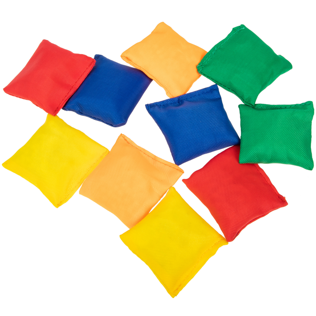 10 Pcs Mini Bean Bags Colorful - Kids Outdoor Bean Bag recensione e prezzo