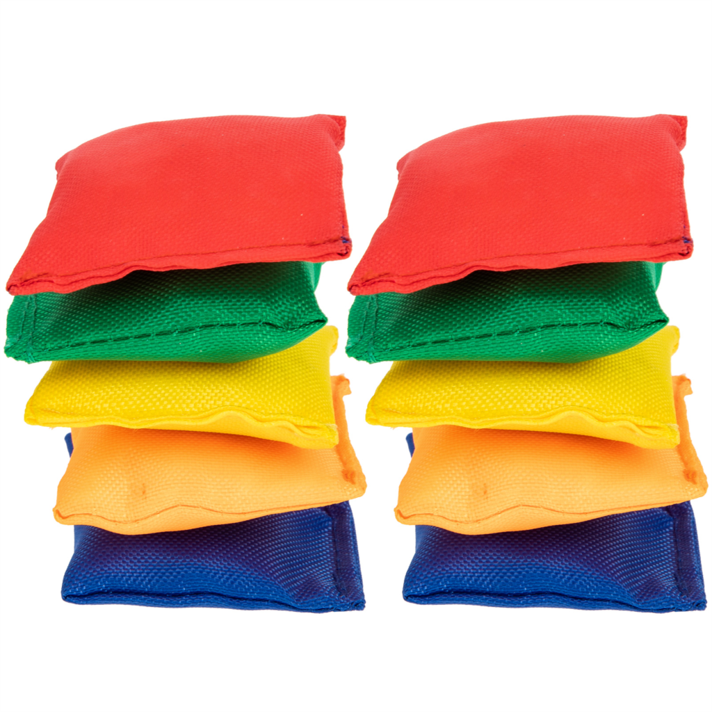 10 Pcs Mini Bean Bags Colorful - Kids Outdoor Bean Bag recensione e prezzo