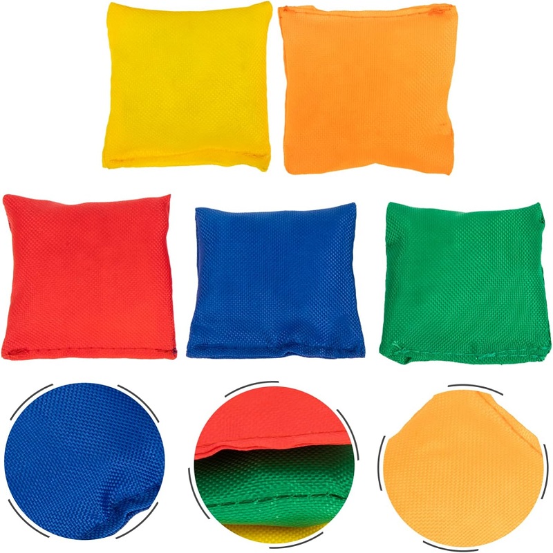 10 Pcs Mini Bean Bags Colorful - Kids Outdoor Bean Bag recensione e prezzo