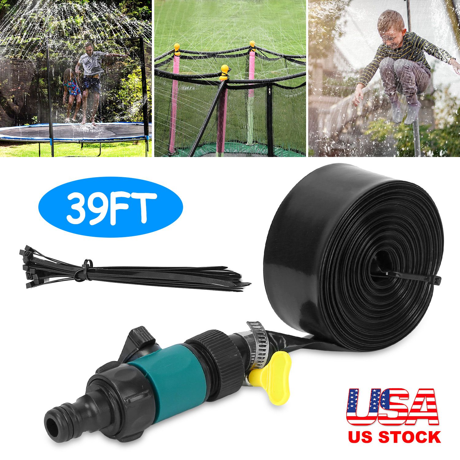 Lake Forest Upgraded Trampolin - Kids Outdoor Water Toys recensione e prezzo