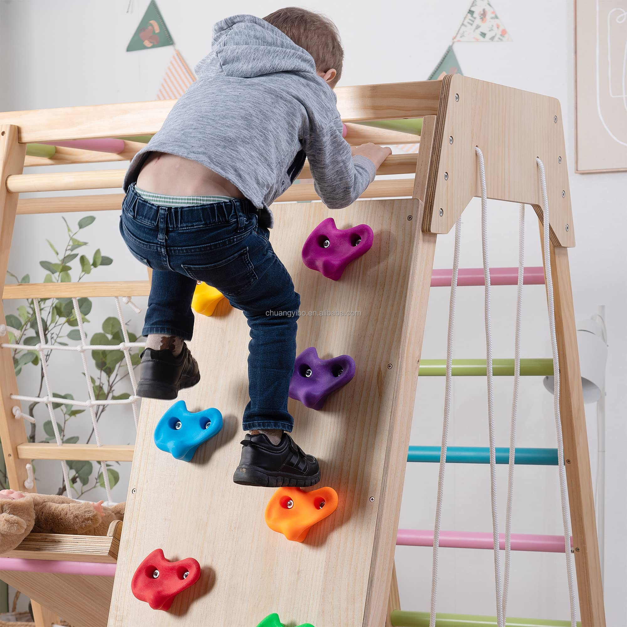 Climbing Walls Amusement Park  - Kids Outdoor Swing recensione e prezzo