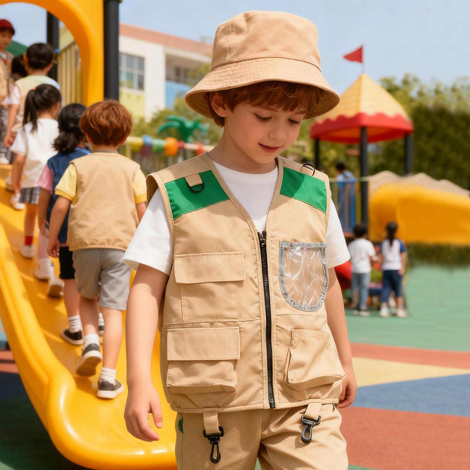 Kids Explorer hat and vest Cos - Kids Outdoor Umbrella recensione e prezzo