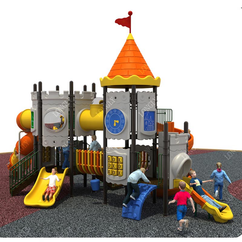 Castle Style Kids Slide for Ou - Kids Outdoor Garden recensione e prezzo