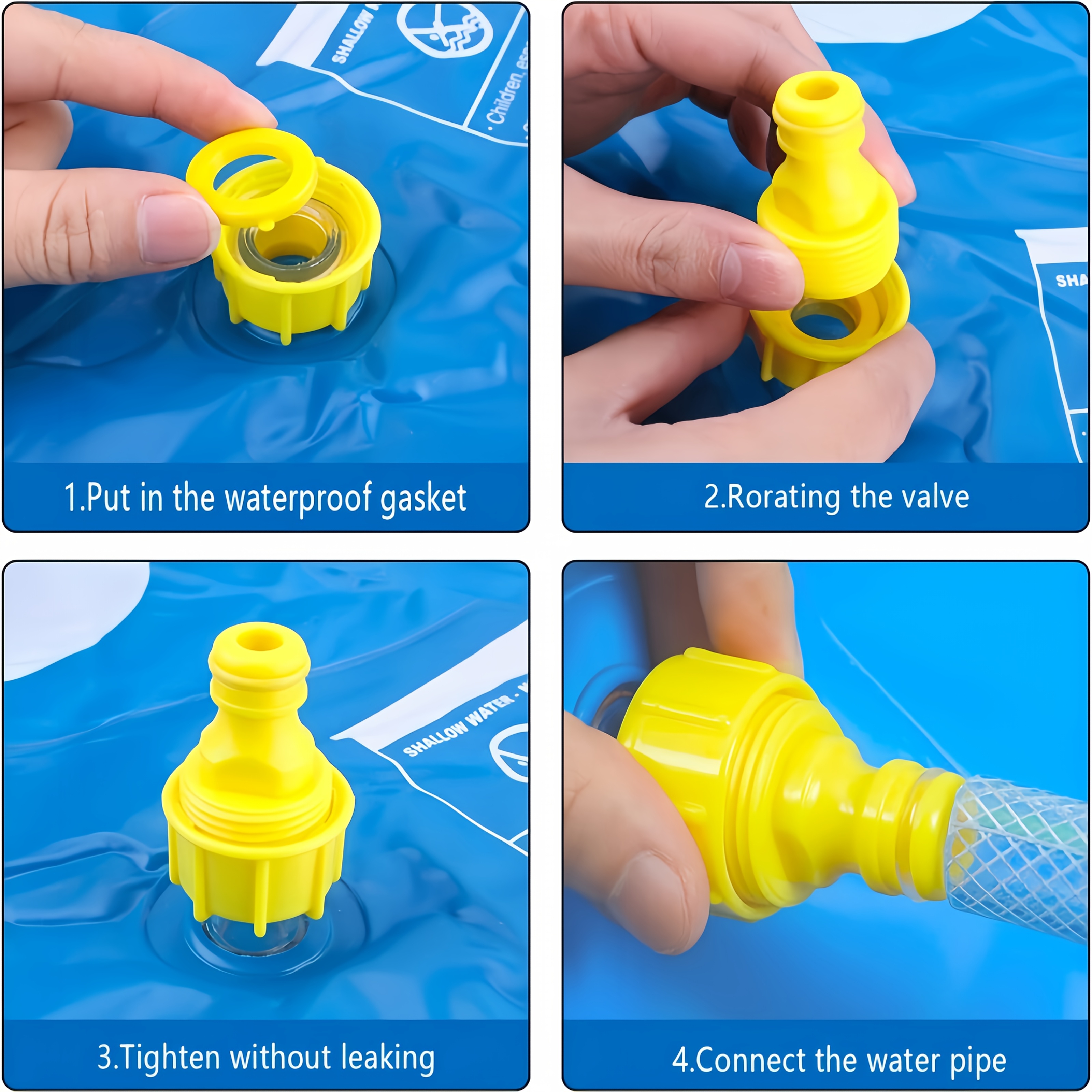 PVC Inflatable Splash Pad Spri - Kids Outdoor Water Toys recensione e prezzo