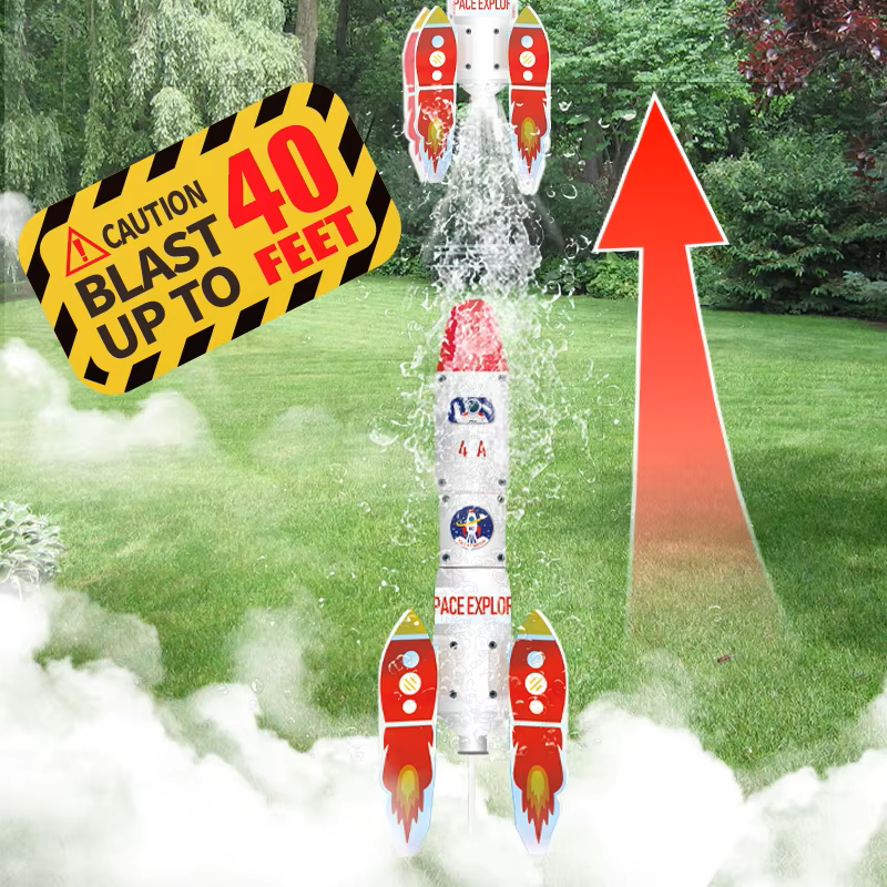 Kids Water Rocket Launcher, ST - Kids Outdoor Water Toys recensione e prezzo
