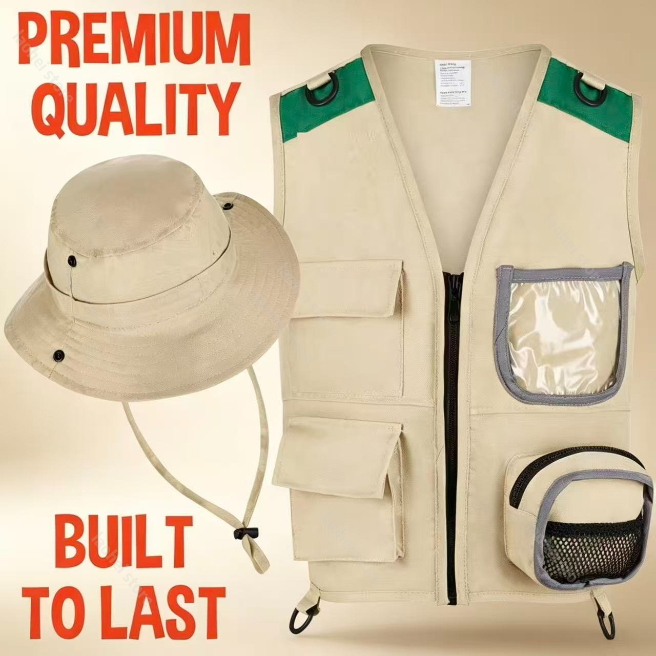 Kids Explorer Vest and Hat Cos - Kids Outdoor Kit recensione e prezzo