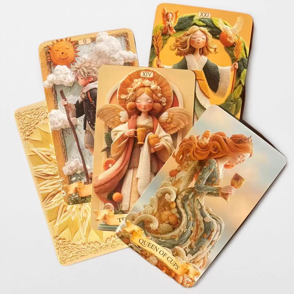 78 Tarot Cards Set, 13x8 Cm Th - Muddy Puddle Suit recensione e prezzo