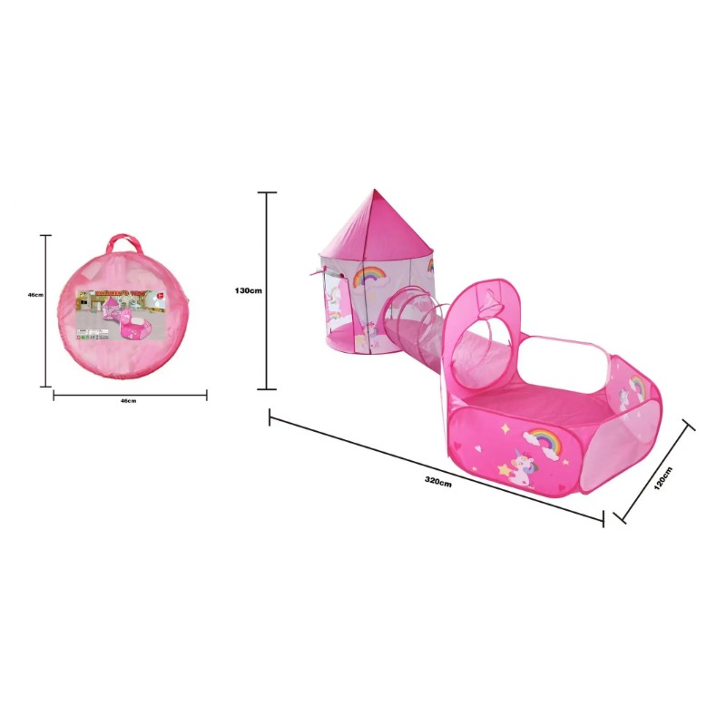 3 in 1 Kids Tent House Portabl - Kids Outdoor Cubby House recensione e prezzo