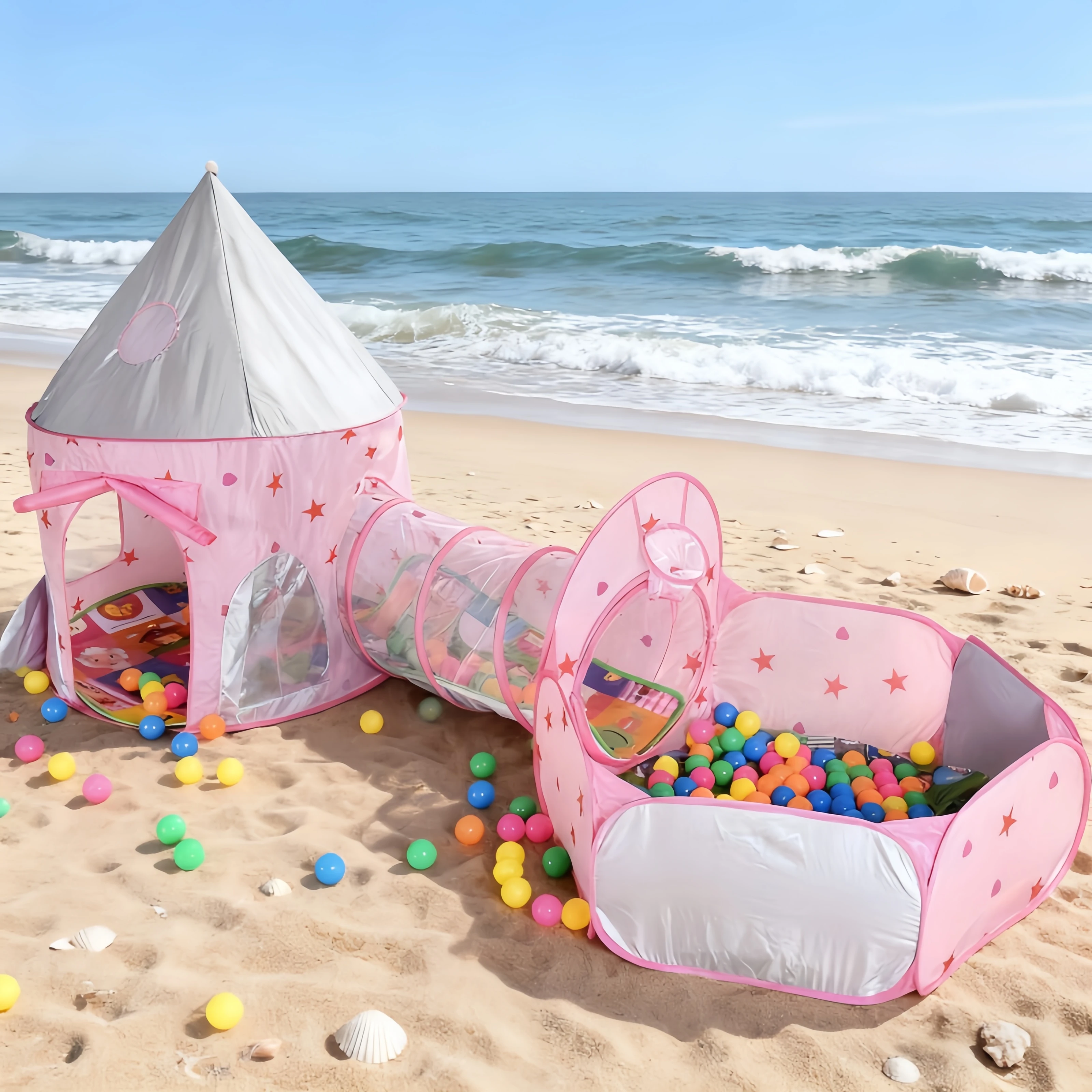 3 in 1 Kids Tent House Portabl - Kids Outdoor Cubby House recensione e prezzo