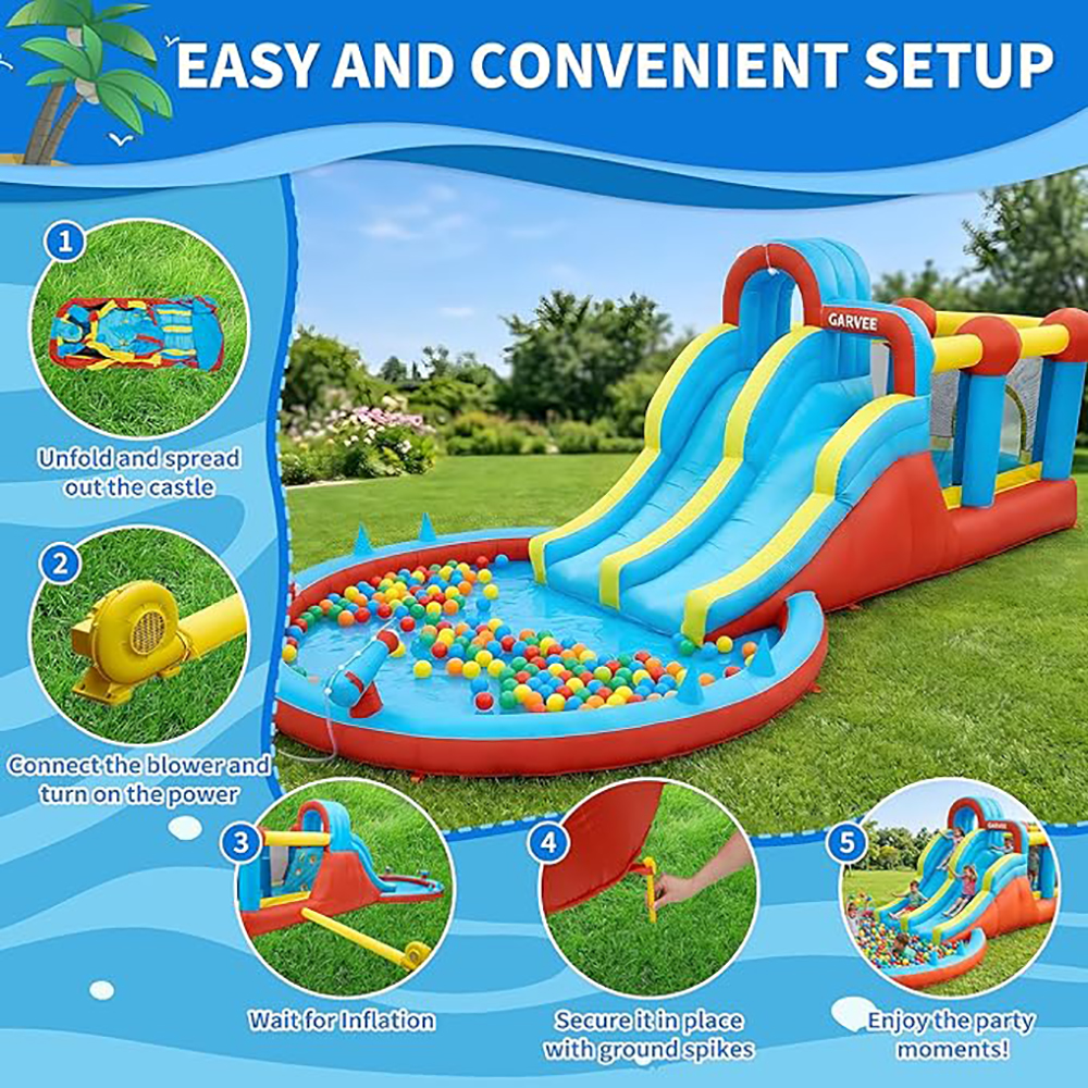 All-Season 8-in-1 Inflatable W - Kids Outdoor Pool recensione e prezzo