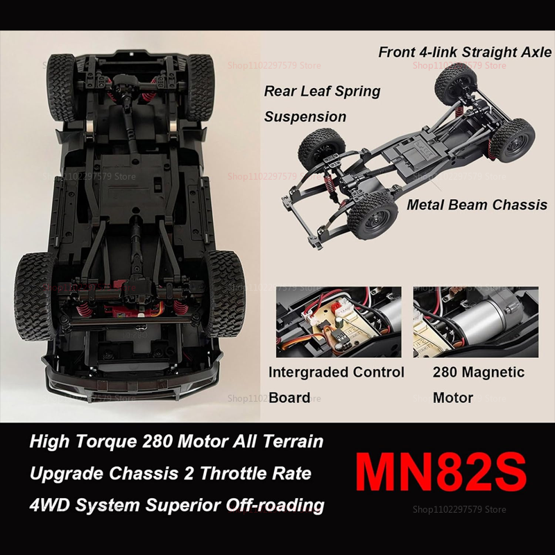 New MN82 MN82S MN82T 1/12 Full - Kids Outdoor Electric Car recensione e prezzo