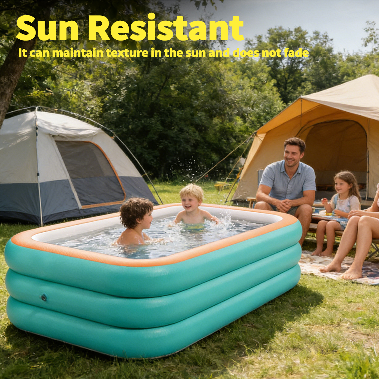 1PC Inflatable Pools  Durable  - Kids Outdoor Pool recensione e prezzo