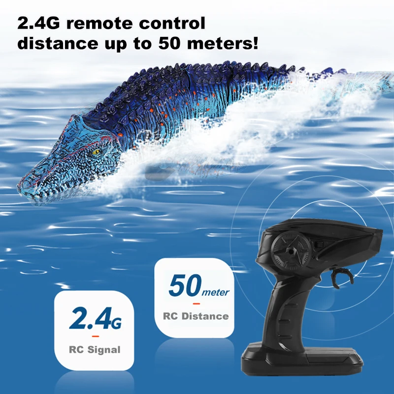 2.4G Simulation Mosasaurus RC  - Kids Outdoor Swing recensione e prezzo