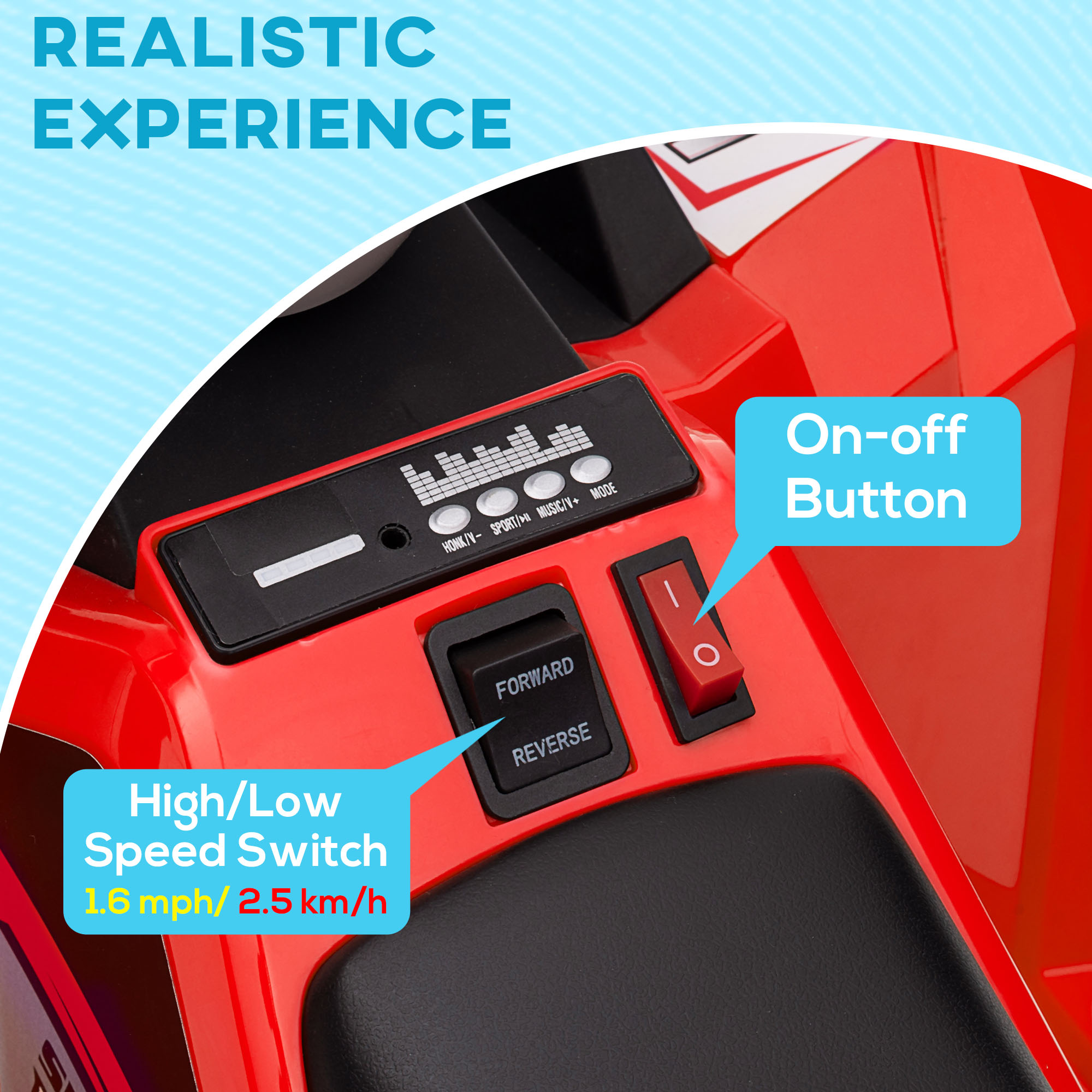 Car 6V with Kids Durable Desig - Kids Outdoor Electric Car recensione e prezzo
