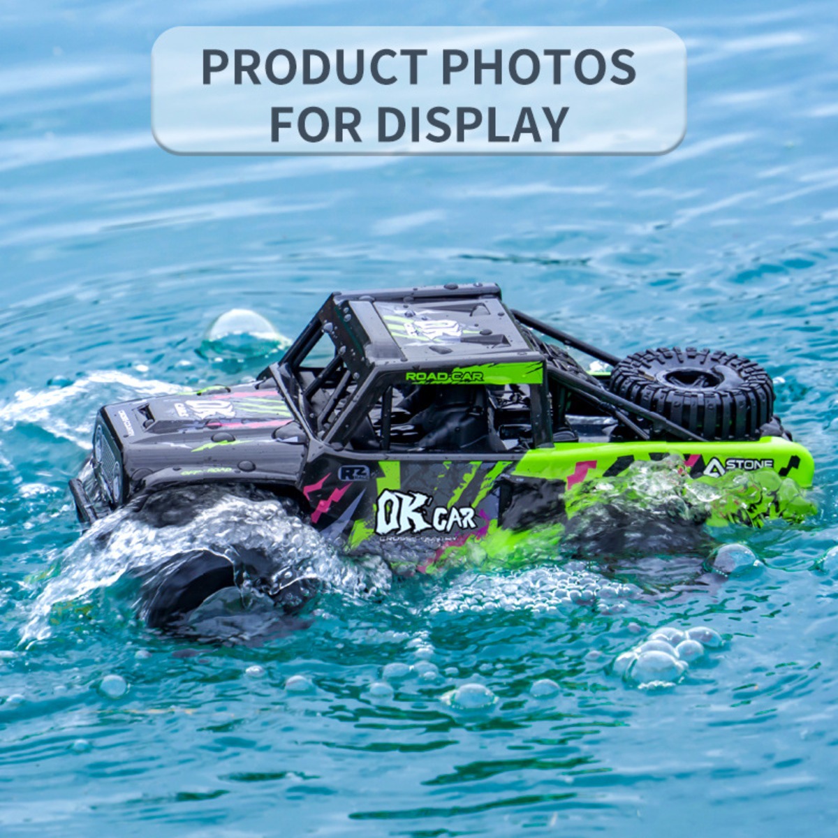Amphibious RC Car 4WD Off-Road - Kids Outdoor Electric Car recensione e prezzo