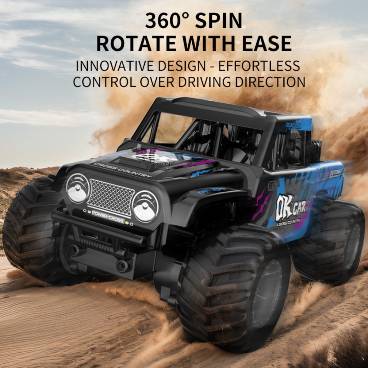 Amphibious RC Car 4WD Off-Road - Kids Outdoor Electric Car recensione e prezzo