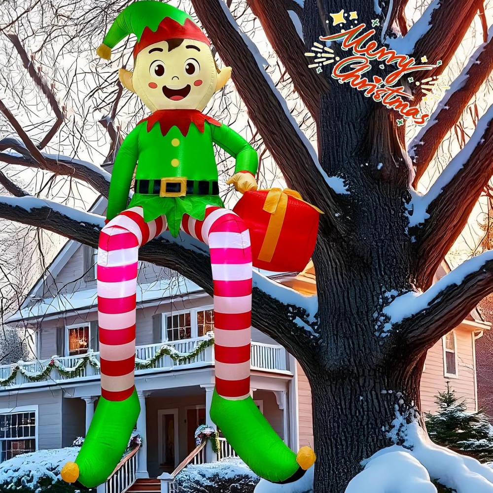8FT Christmas Inflatables Sitt - Kids Outdoor Garden recensione e prezzo