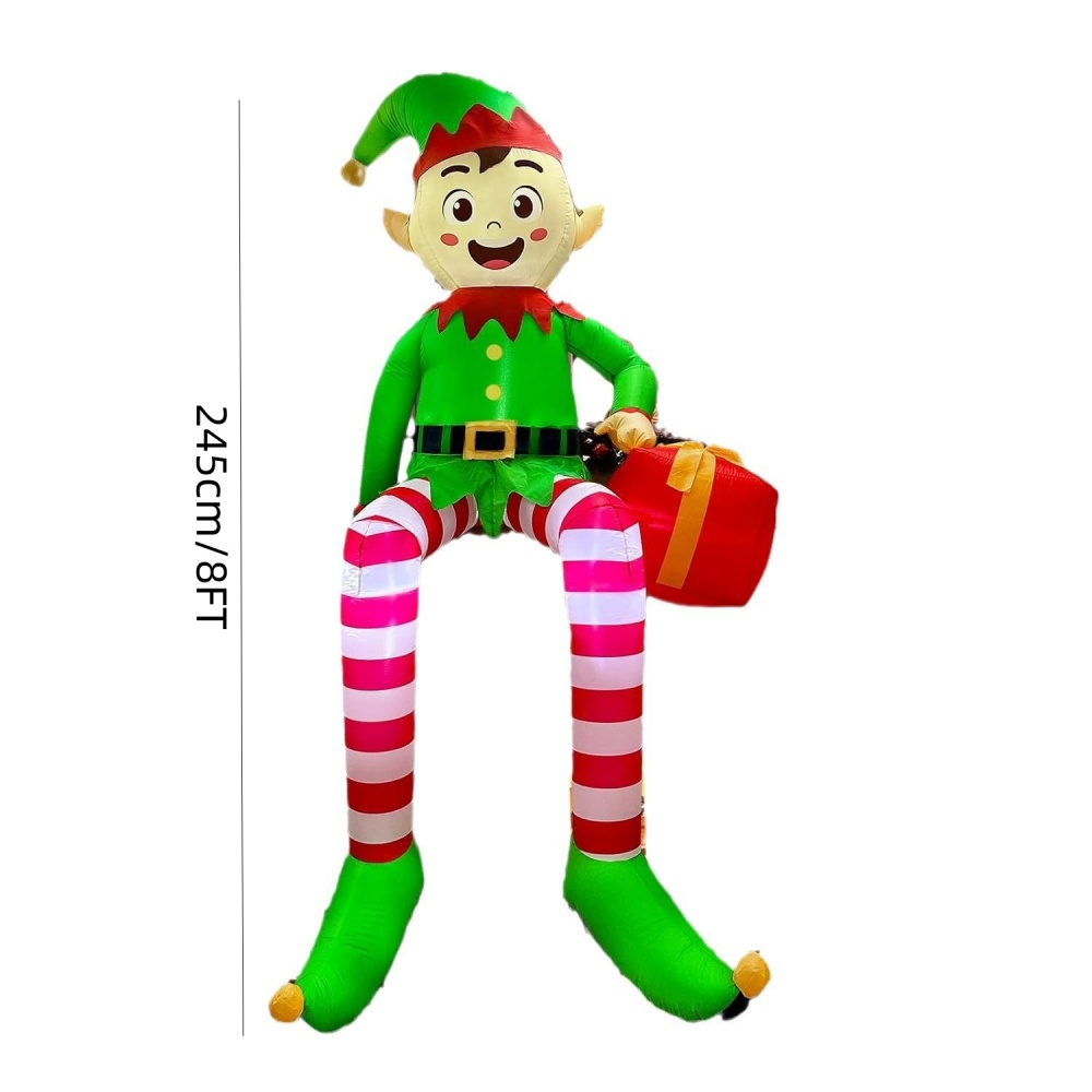 8FT Christmas Inflatables Sitt - Kids Outdoor Garden recensione e prezzo