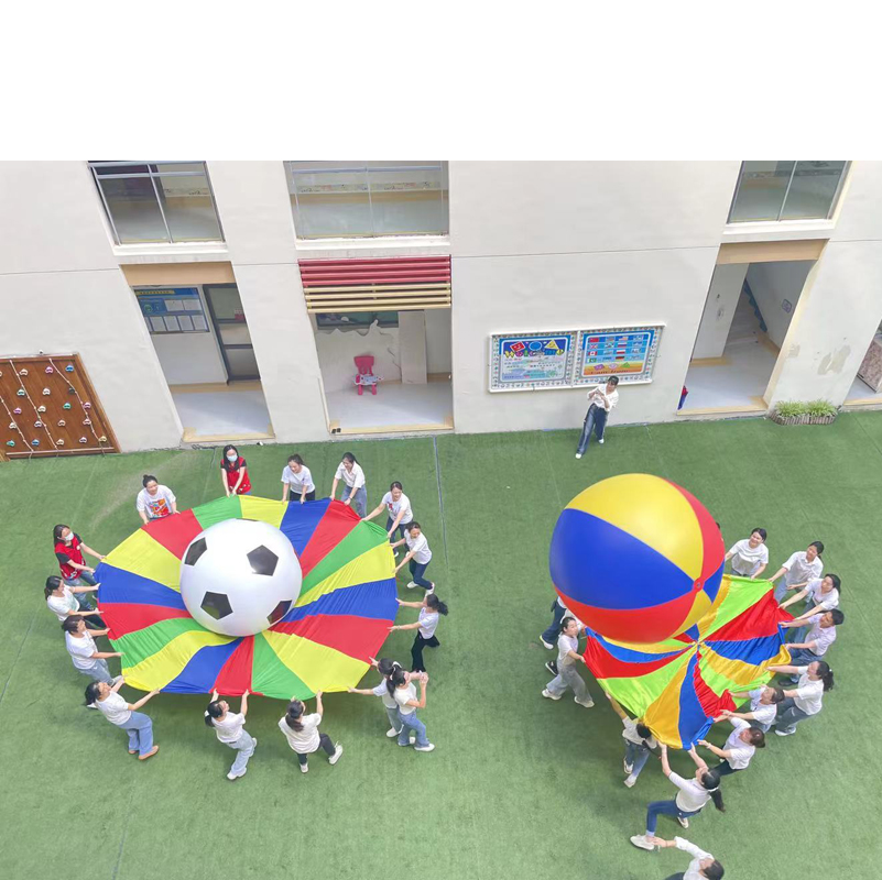 Children Rainbow Parachute Sen - Kids Outdoor Umbrella recensione e prezzo