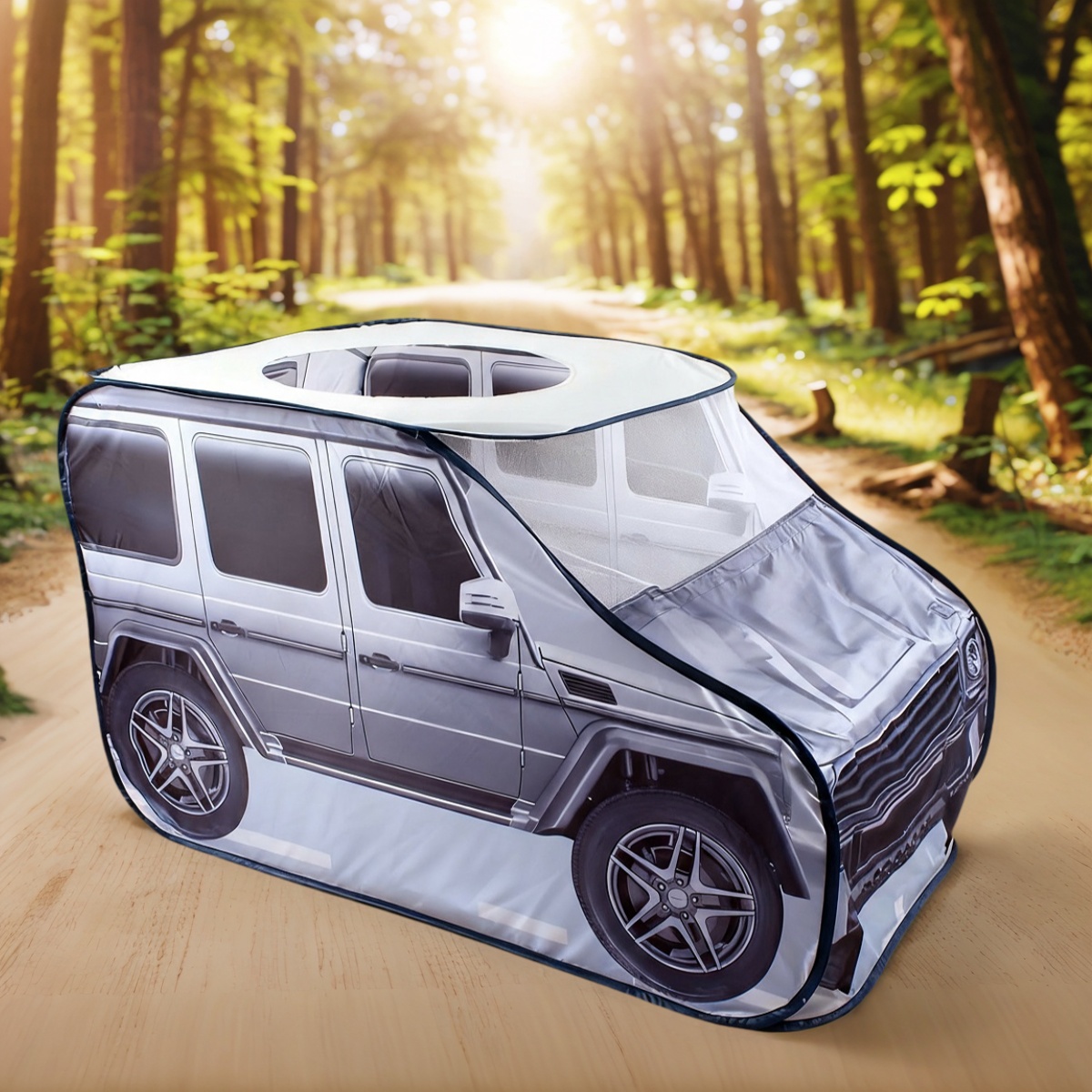Fun Car Design, Gray and Pink, - Kids Outdoor Cubby House recensione e prezzo