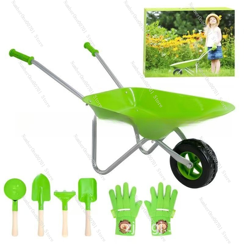 Kids Outdoor Wheelbarrow, Gree - Kids Outdoor Garden recensione e prezzo